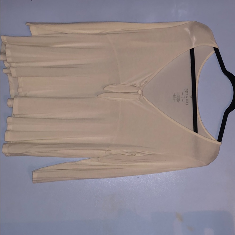 White tie top